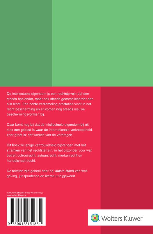 Achterkant van Bescherming van de intellectuele eigendom
