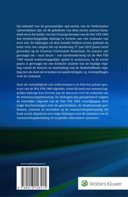 Achterkant van De toekomst van de vennootschapsbelasting