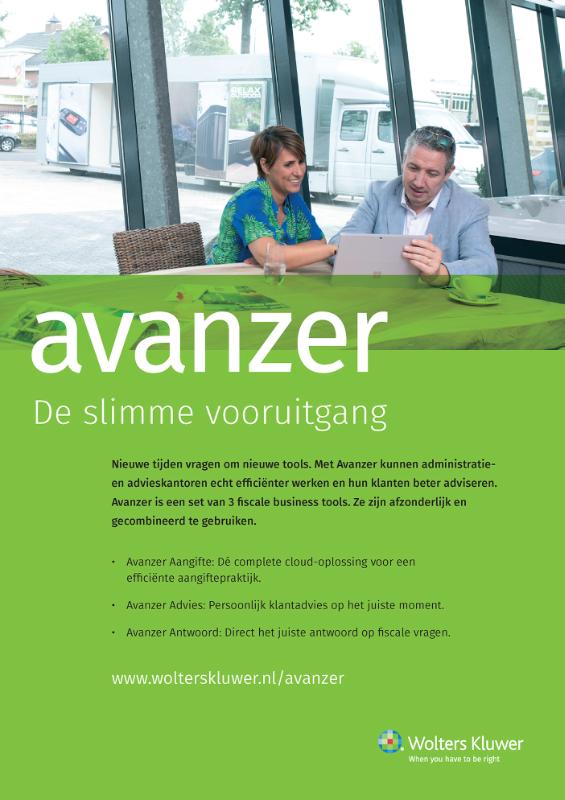 Achterkant van Belastinggids 2020