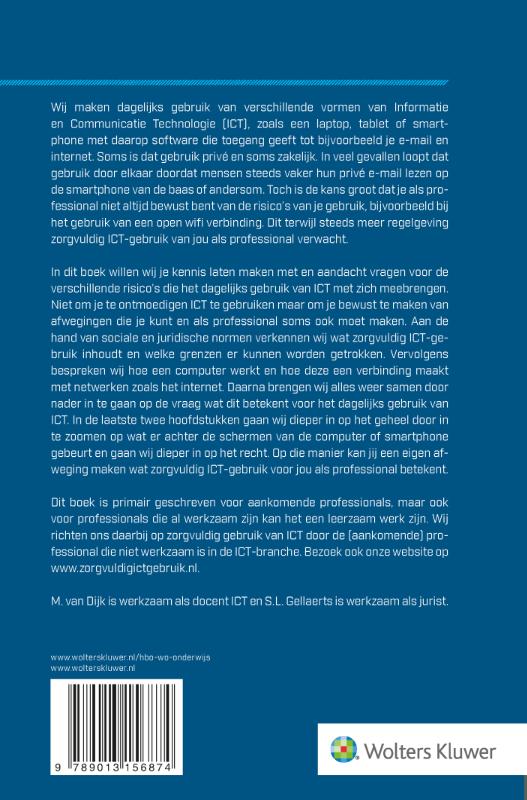 Achterkant van Zorgvuldig ICT-gebruik