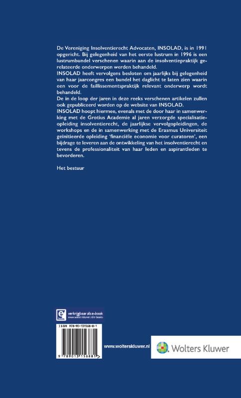 Achterkant van De curator en het faillissementsproces(recht)