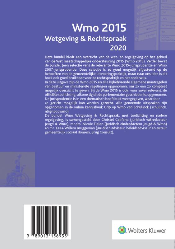 Achterkant van Wetgeving & Rechtspraak 2020