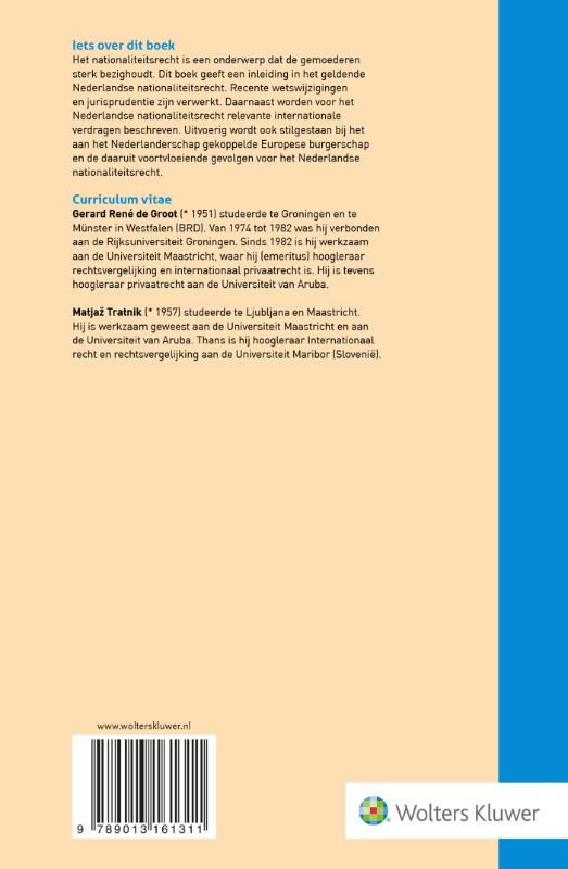 Achterkant van Nederlands nationaliteitsrecht