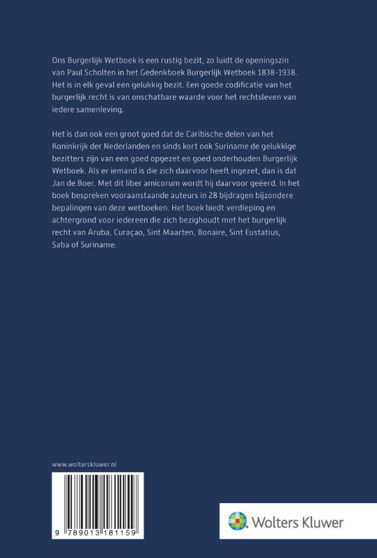 Achterkant van Lex - De Boer