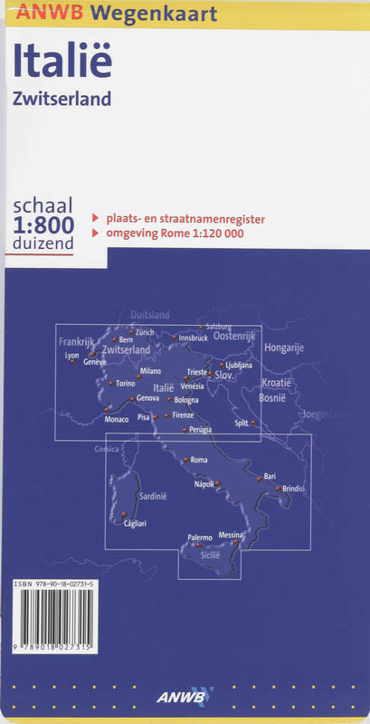 Achterkant van Italië, Zwitserland