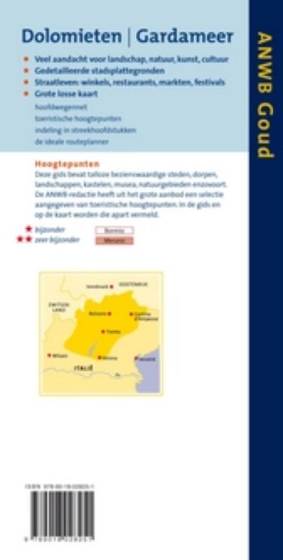 Achterkant van Dolomieten, Gardameer