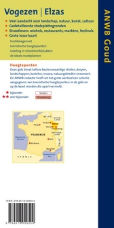 Achterkant van Vogezen, Elzas en Lotharingen