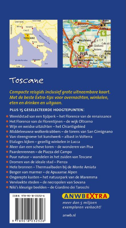 Achterkant van Toscane