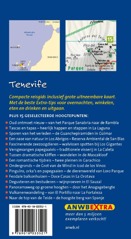 Achterkant van Tenerife