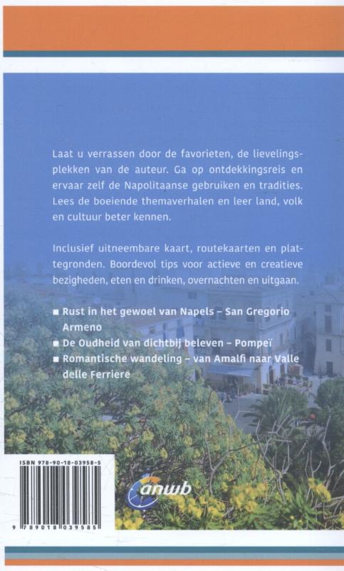 Achterkant van Napels & Amalfikust