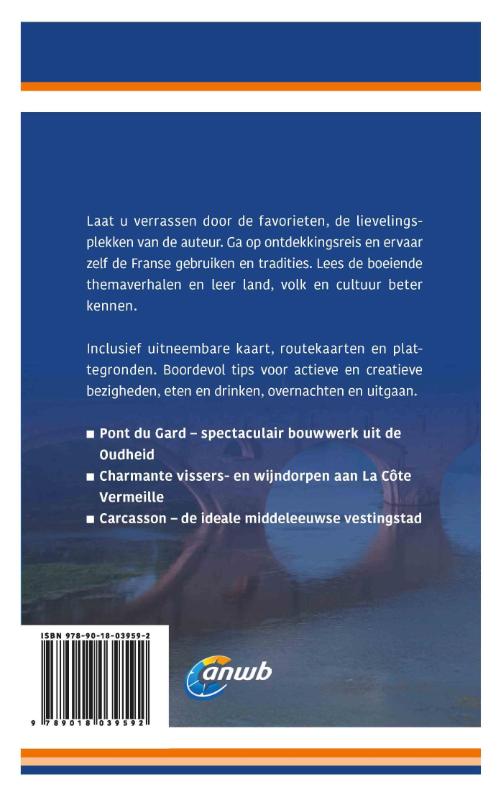 Achterkant van Languedoc-Roussillon
