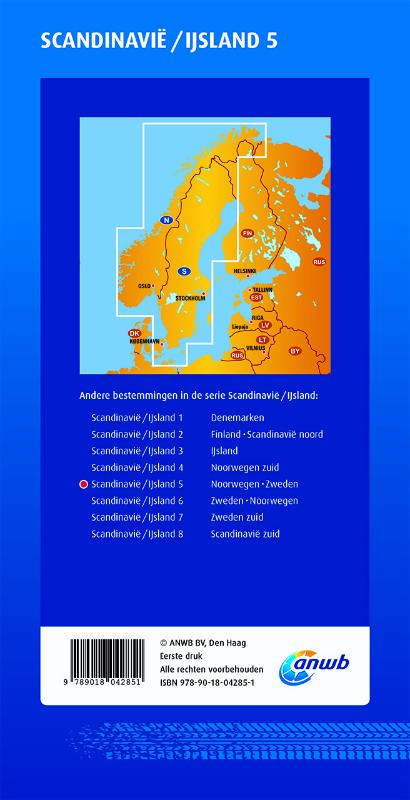 Achterkant van Scandinavië/IJsland 5. Noorwegen/Zweden