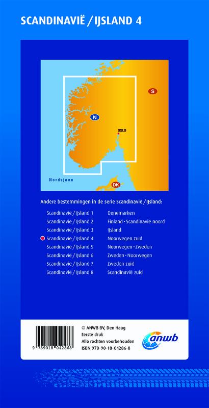 Achterkant van Scandinavië/IJsland 4 Noorwegen zuid