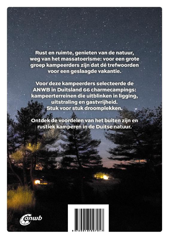 Achterkant van Charmecampings Duitsland