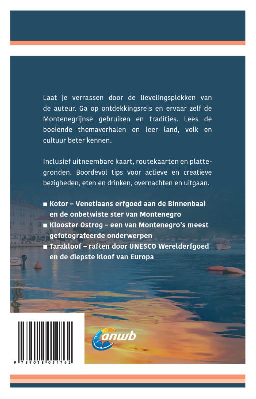 Achterkant van Montenegro