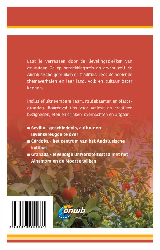 Achterkant van Andalusië