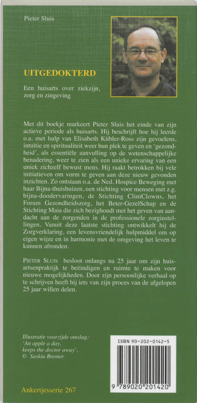 Achterkant van Uitgedokterd