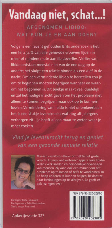 Achterkant van Vandaag niet ... schat!
