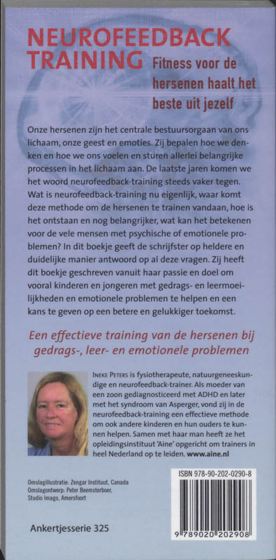 Achterkant van Neurofeedback-training