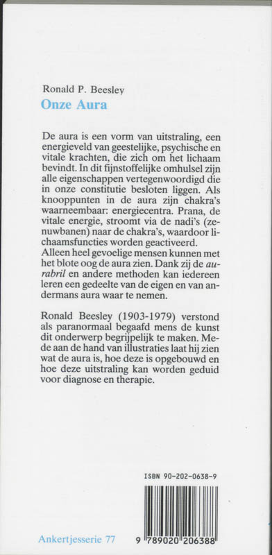 Achterkant van Onze aura