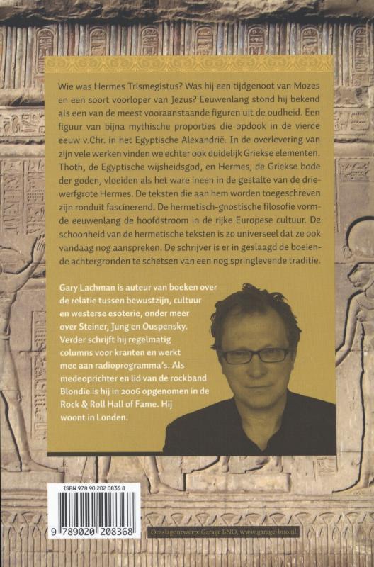 Achterkant van Hermes trismegistus