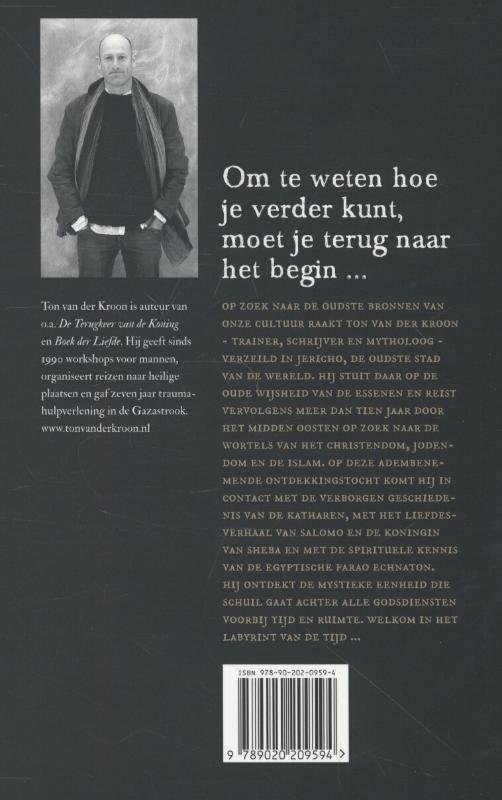 Achterkant van Het labyrint van de tijd
