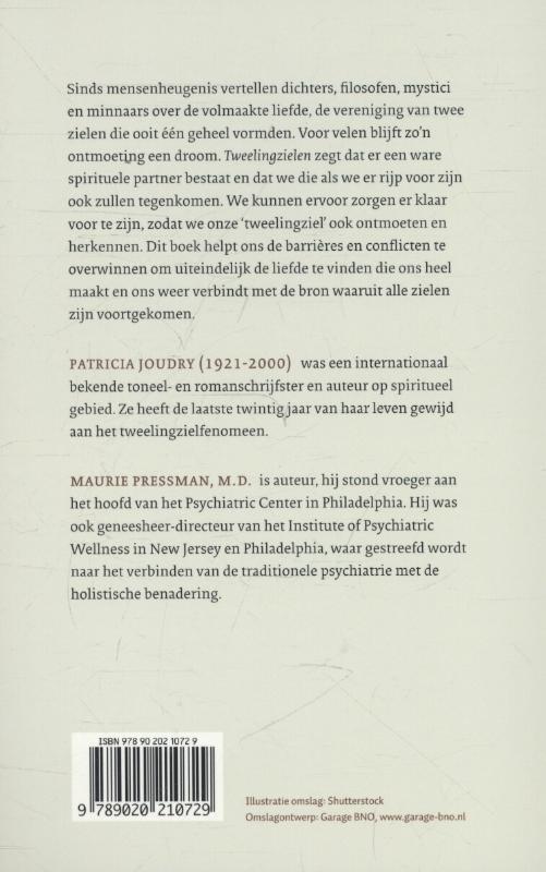 Achterkant van Tweelingzielen