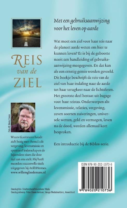 Achterkant van Reis van de ziel
