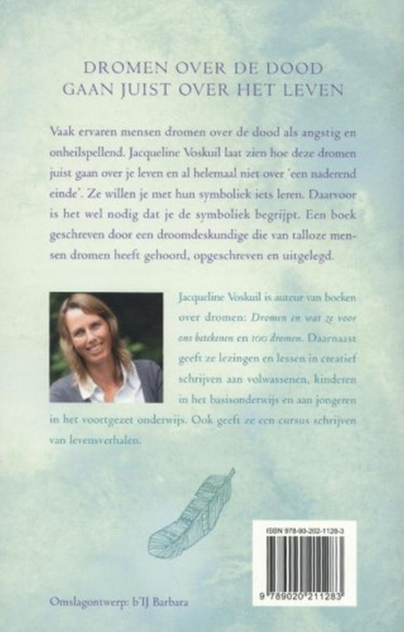 Achterkant van Dromen over de dood