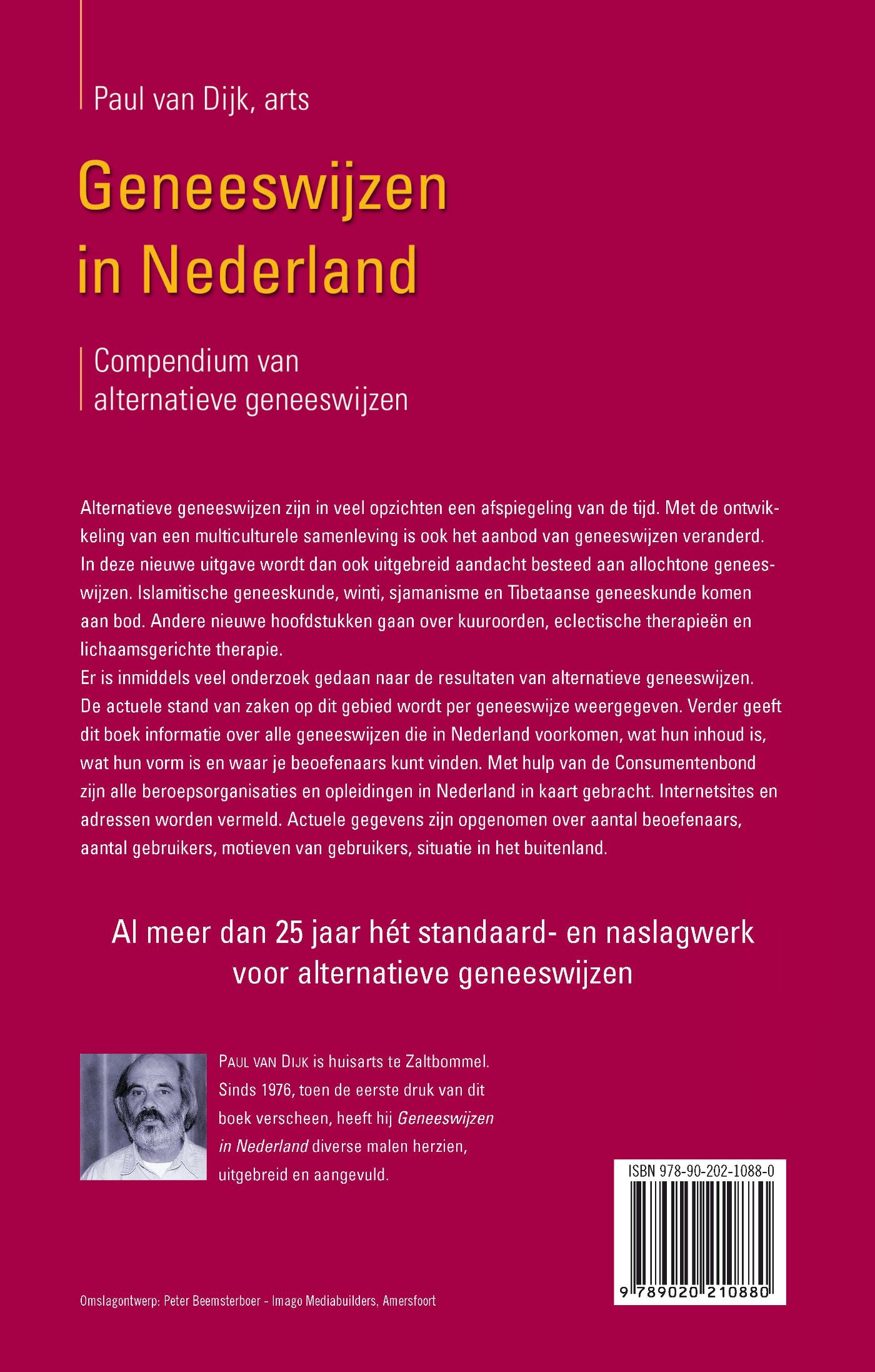 Achterkant van Geneeswijzen in Nederland