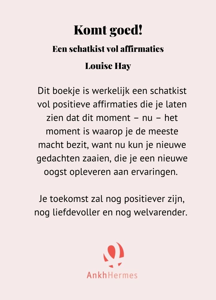 Achterkant van Komt goed!