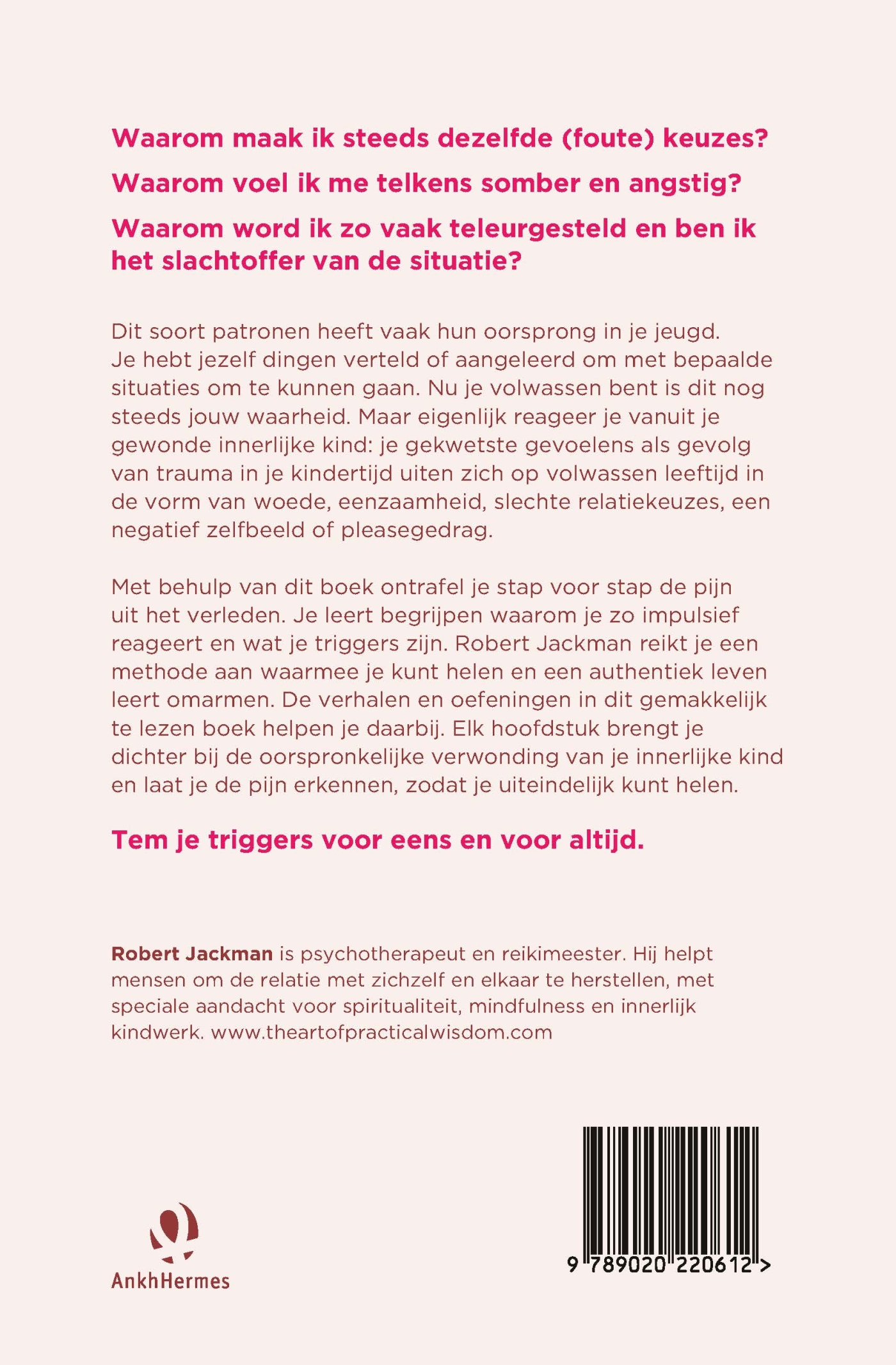 Achterkant van Waarom doe ik zo?