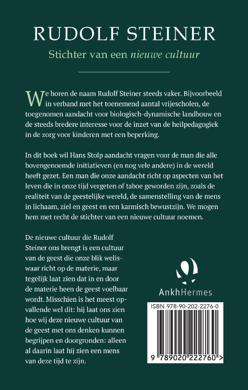 Achterkant van Rudolf Steiner