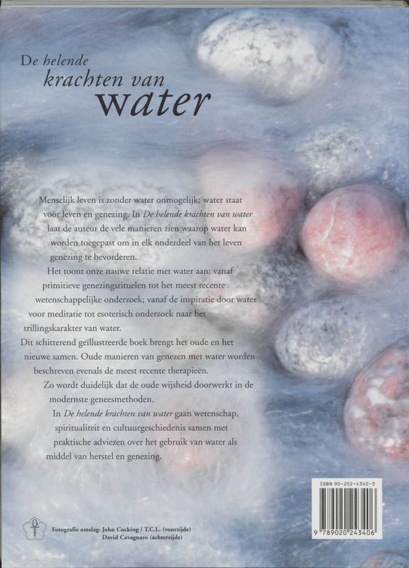 Achterkant van De helende krachten van water