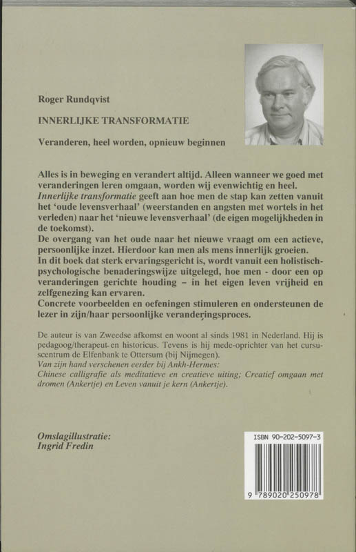 Achterkant van Innerlijke transformatie