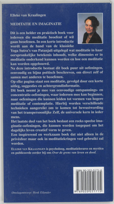Achterkant van Meditatie en imaginatie