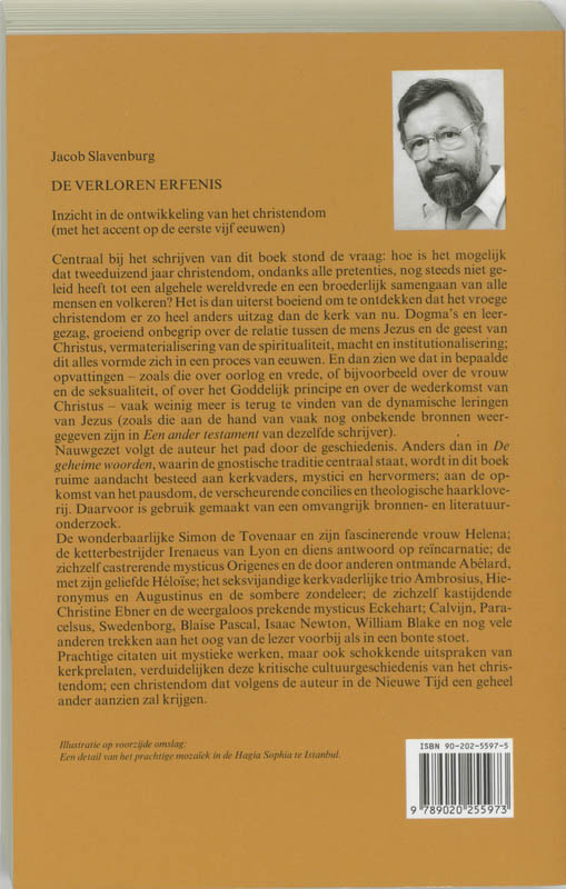 Achterkant van De verloren erfenis
