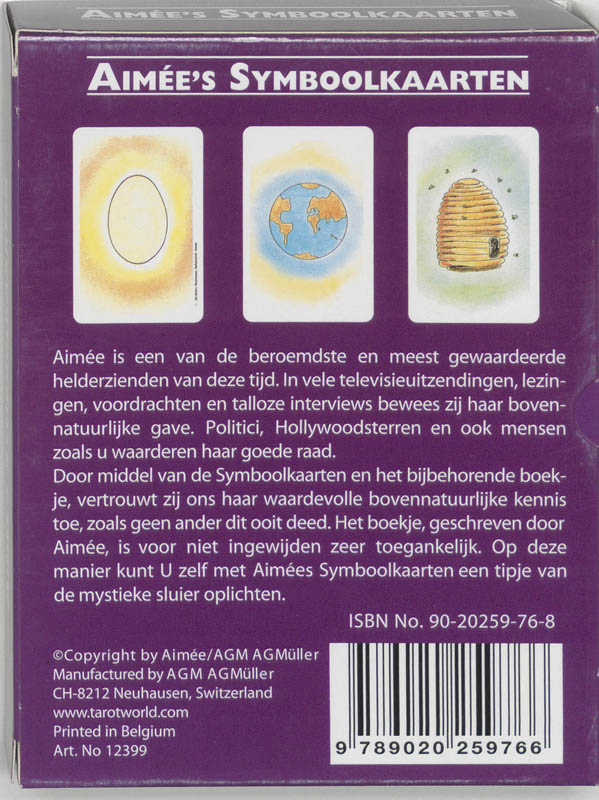 Achterkant van Orakelkaarten
