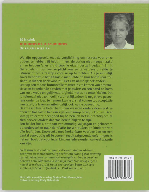 Achterkant van Je ouders op je schouders