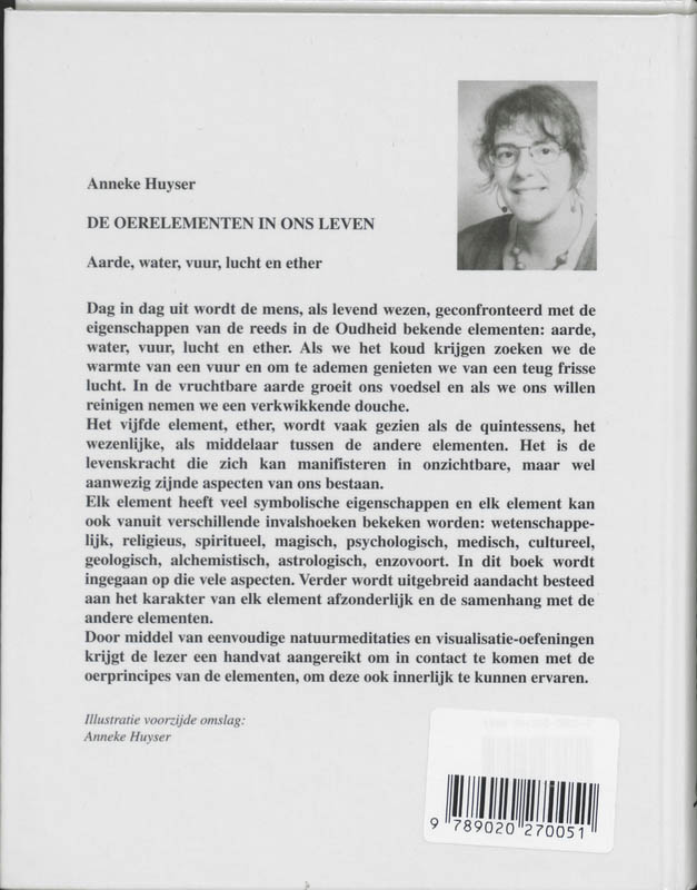 Achterkant van De oerelementen in ons leven