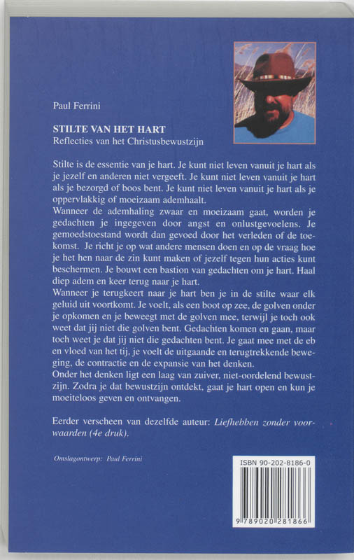 Achterkant van Stilte van het hart