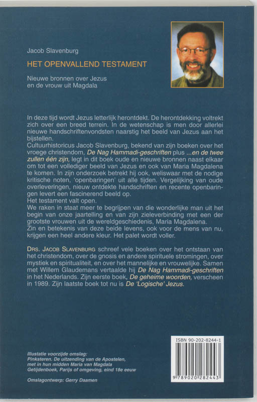 Achterkant van Het openvallend testament