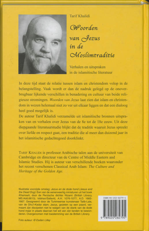 Achterkant van Woorden van Jezus in de moslimtraditie