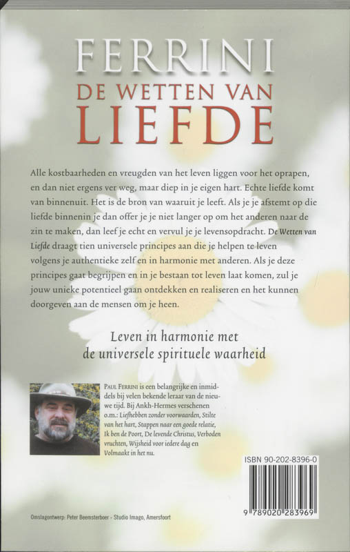 Achterkant van De wetten van liefde