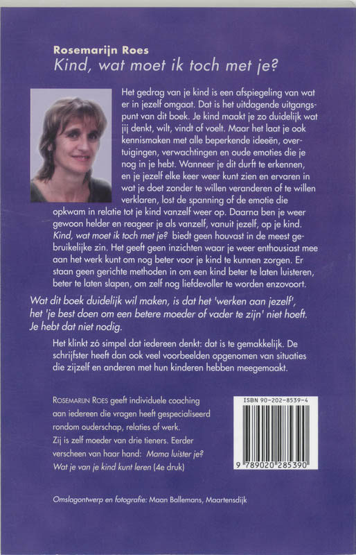 Achterkant van Kind, wat moet ik toch met je?