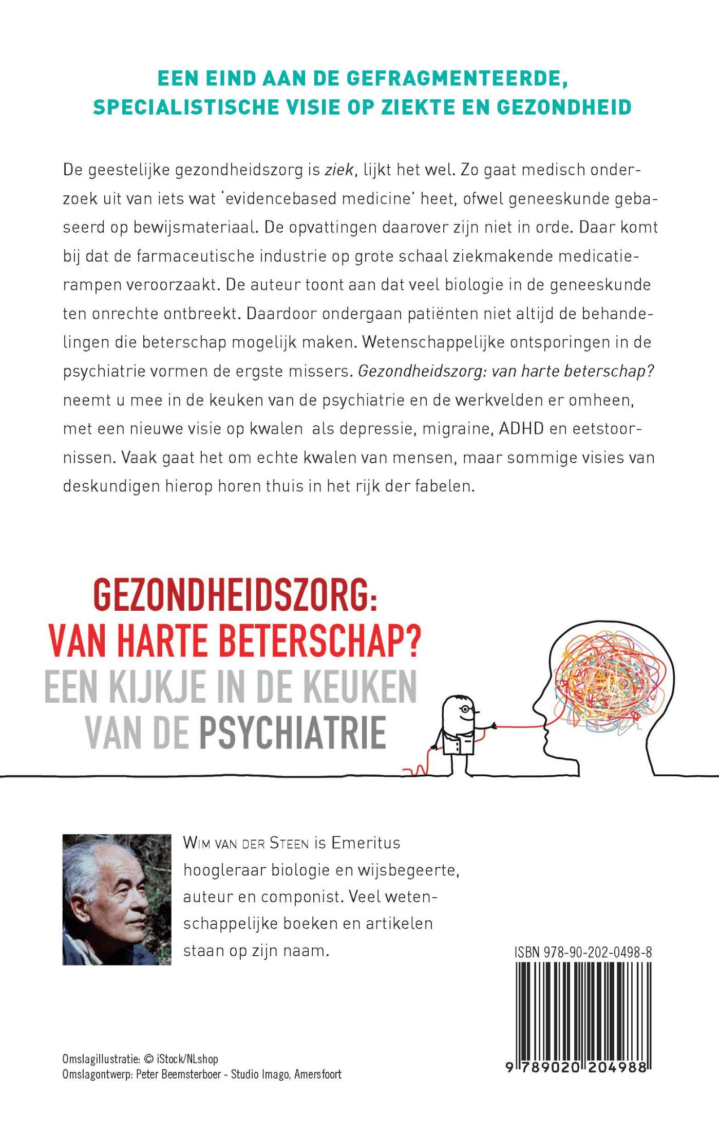 Achterkant van van harte beterschap?