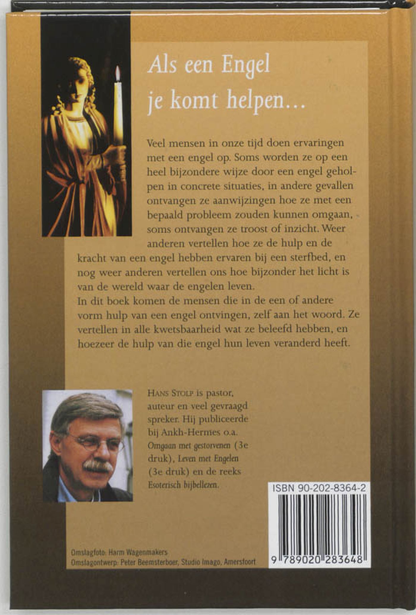 Achterkant van Als een engel je komt helpen