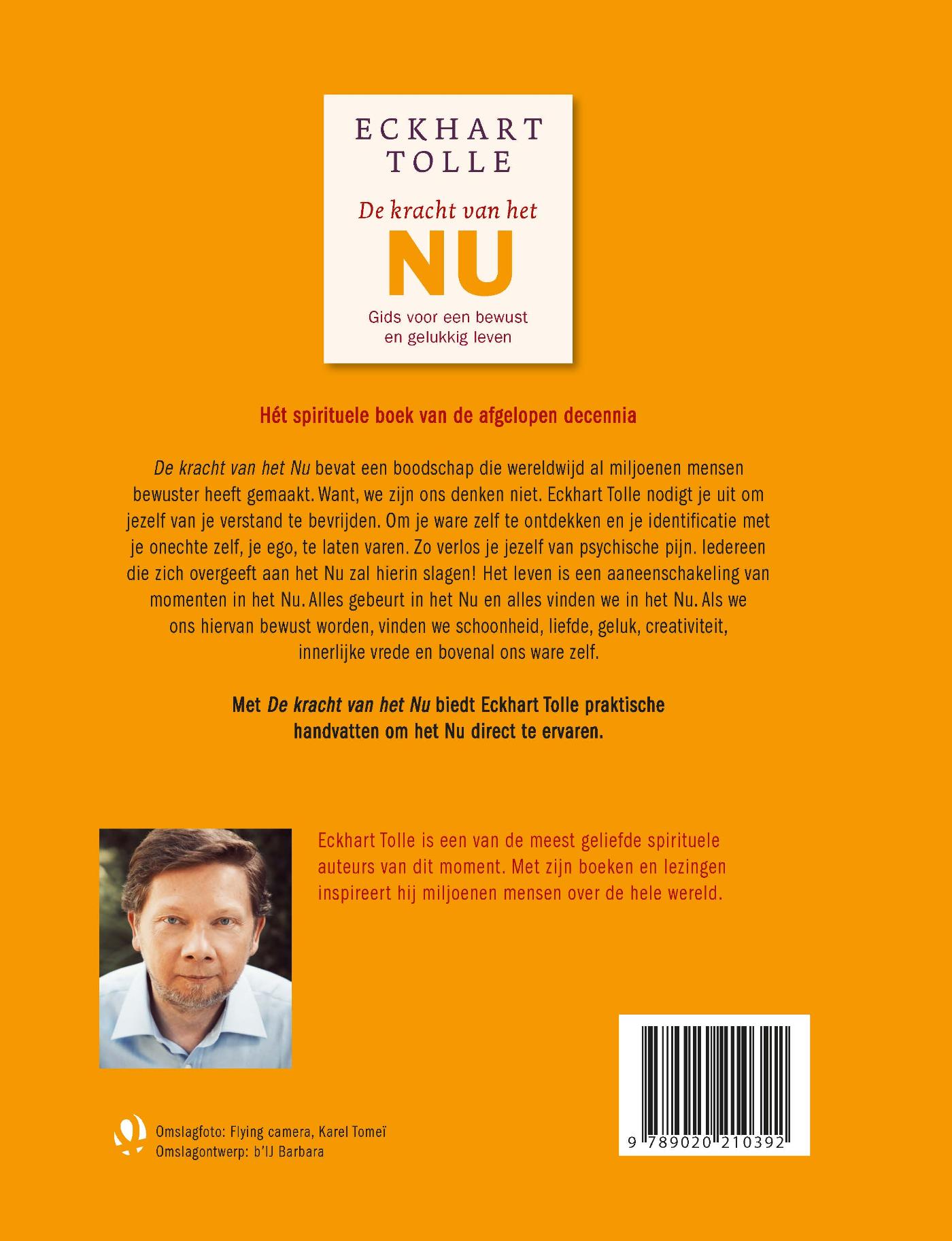 Achterkant van De kracht van het NU