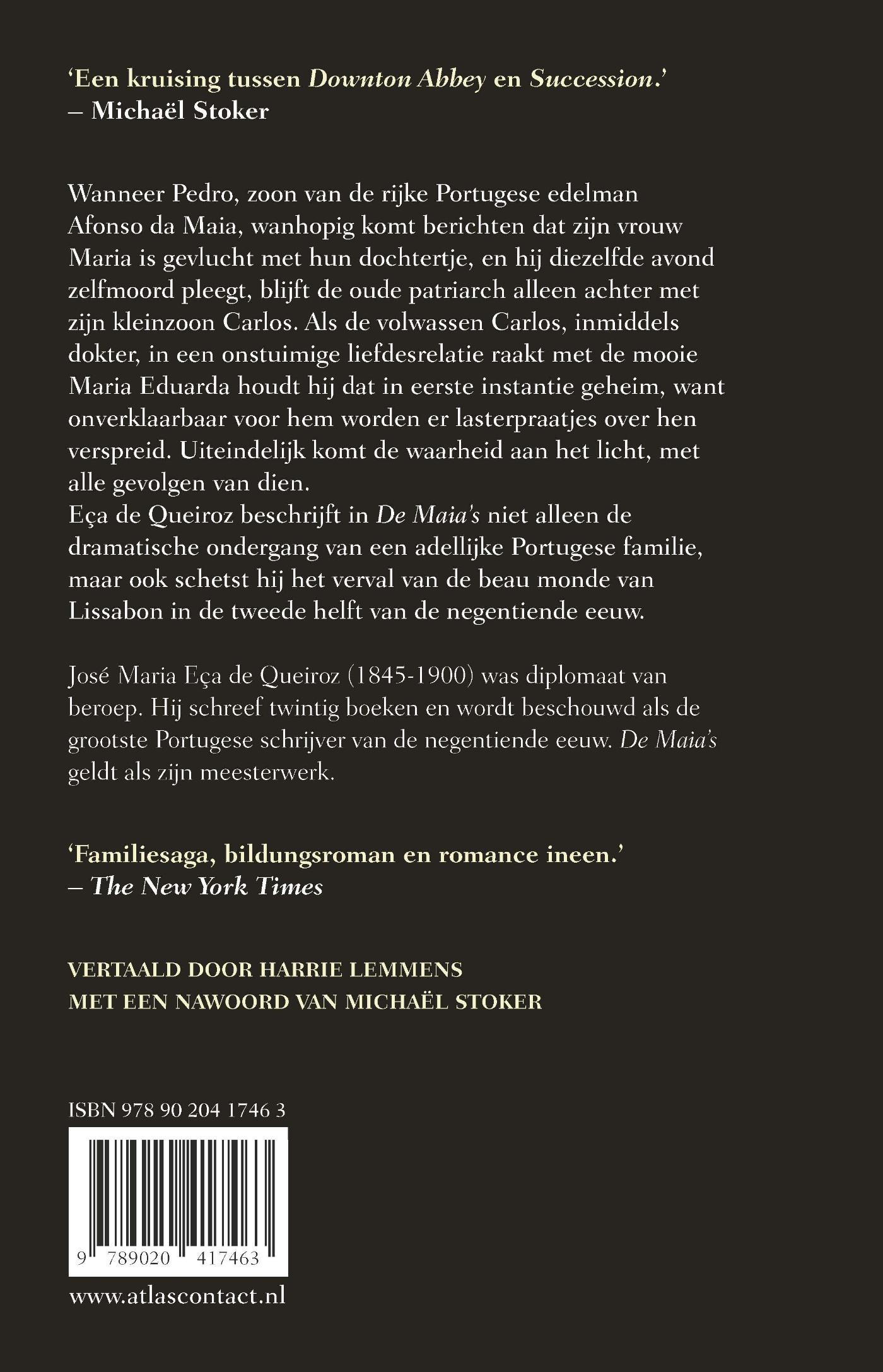 Achterkant van De Maia's