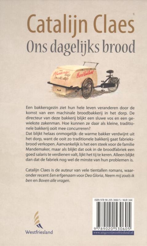 Achterkant van Ons dagelijks brood